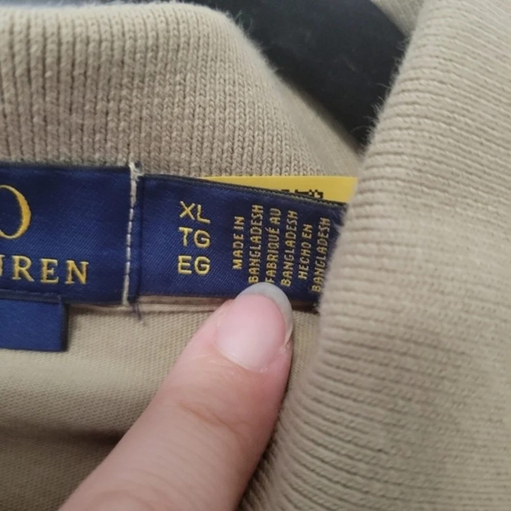 Polo‎ Ralph Lauren Classic Fit Garment-Dyed Polo Shirt Men's Sz XL Preppy Cotton